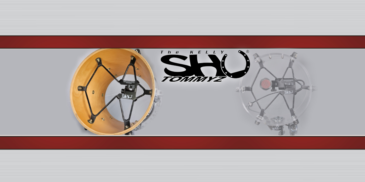 Kelly SHU® Tommyz internal tom drum microphone mounting system